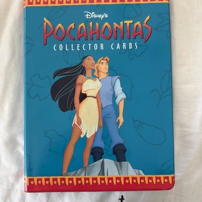 Disneys Pocahontas Sammelkarten mit gebundenem Ordner - Bild 1 von 4