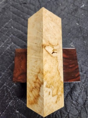 Box Elder Burl Turning Blank Game or Duck Call E-50