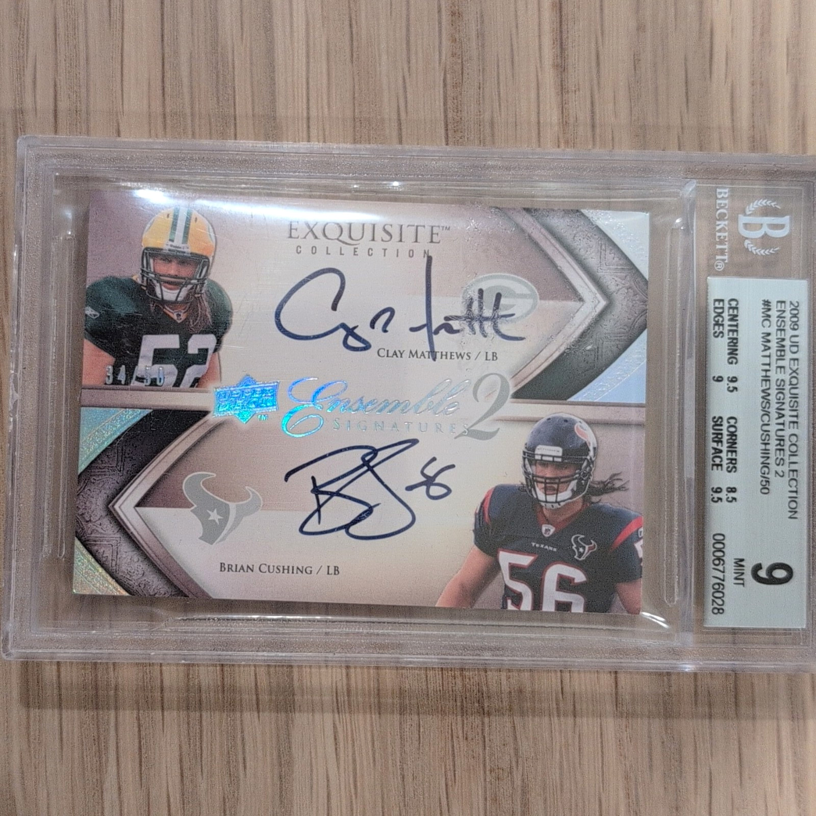 Brian Cushing Upper Deck #92 Base