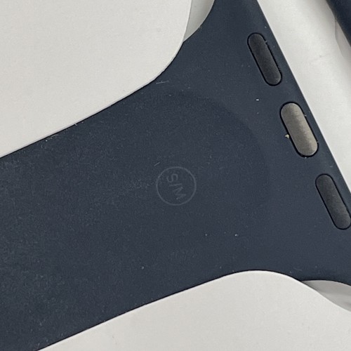 Apple Watch - Bracelet sport minuit authentique OEM 45mm 3L113AM/A - S/M - Photo 5 sur 6