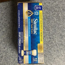 	Similac 360 Total Care Infant Formula 5 HMO Prebiotics 2 fl-oz Bottle 12 Pack	
