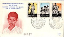 GOLDPATH: Belgium cover 1967 first day cachet CV931_P20