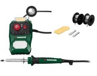 PARKSIDE Regelbare Lötstation PLS 48 D2 Lötkolben Set 48Watt 100 500°C