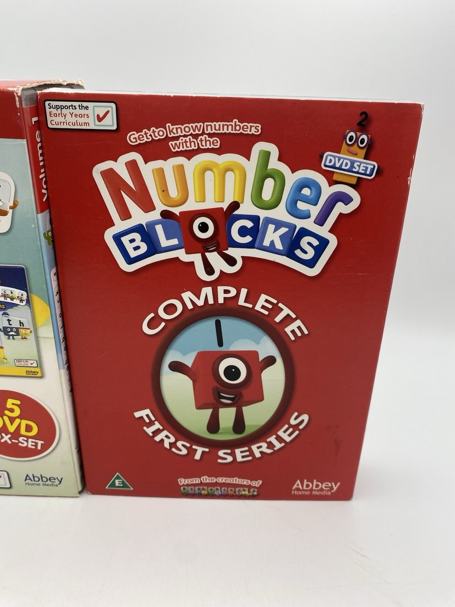 Number Blocks Complete First Series Region 2 DVD for sale