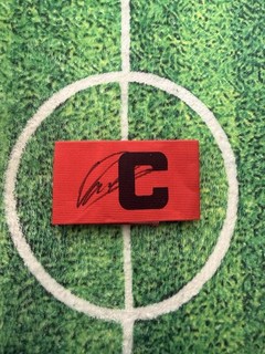 Declan Rice Of England Arsenal & West Ham Signed Captain Armband wCOA