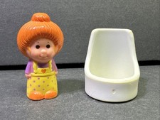 Vtg Kenner Tree Tots Family TreeHouse Mountain Tots Hideaway Mom Figure W/ Chair