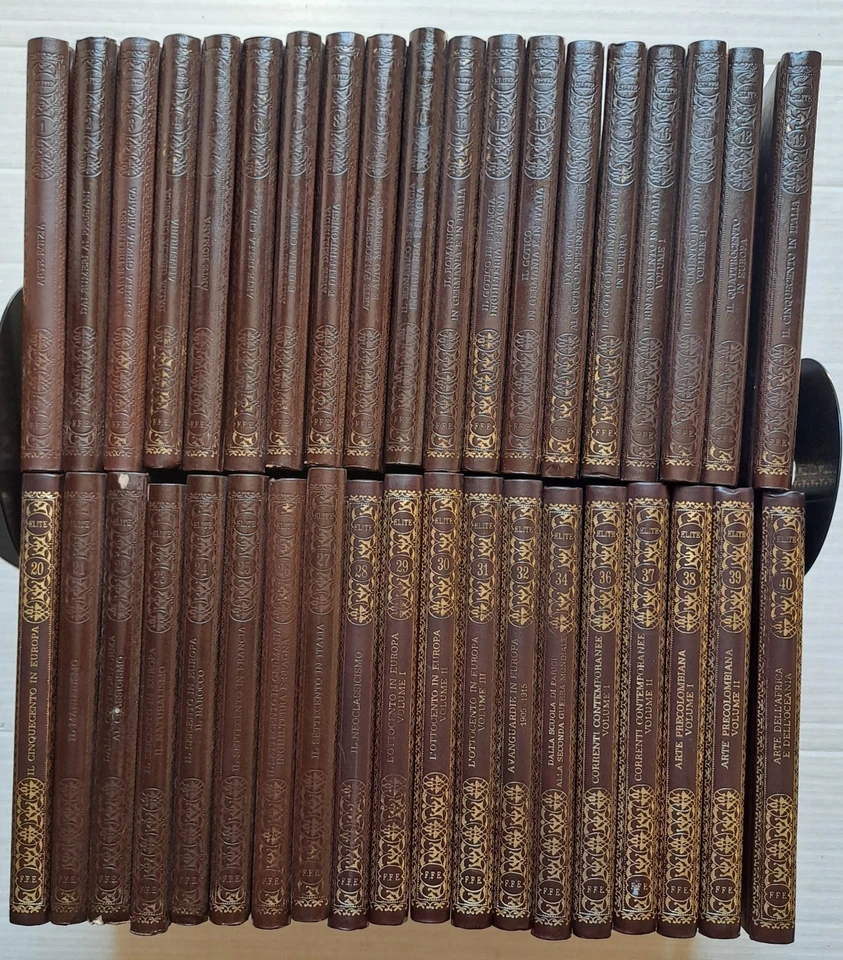 STORIA UNIVERSALE DELL' ARTE Elite Fratelli Fabbri Editori lotto 38 volumi 1966 - Immagine 2 di 2