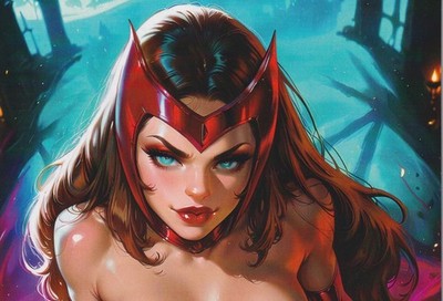 Artist Alley Scarlet Witch Cosplay Virgin Variant NM+