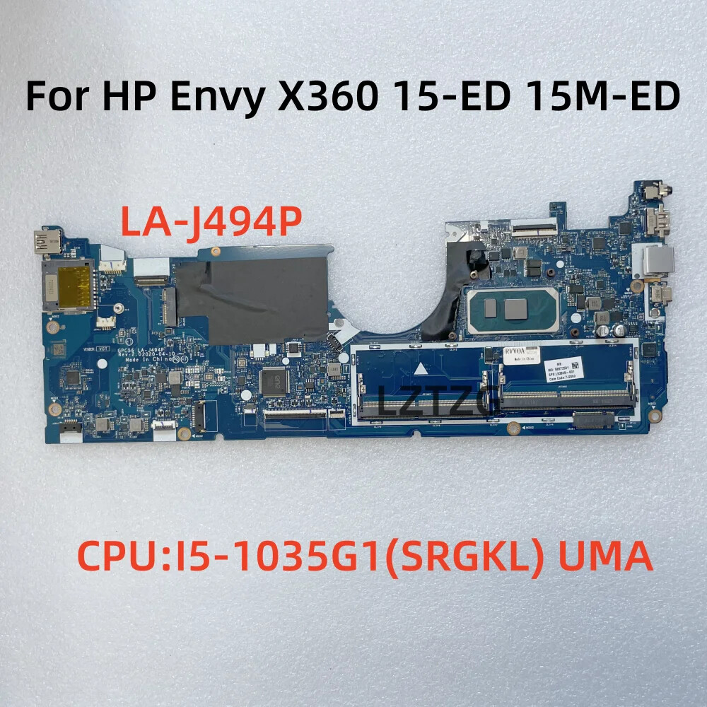 LA-J494P For HP Envy X360 15-ED 15T-ED 15M-ED Motherboard I5