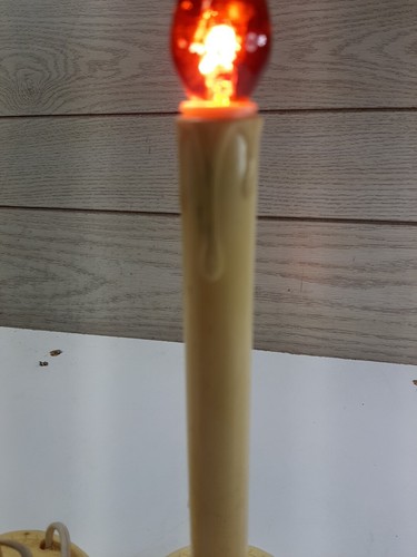 🔥 2 ~Antique Paramount Electric Candle 25 Christmas 1940s excellent works- - Picture 4 of 8