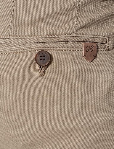 Hackett London Trinity Men's Garment Dye Texture Trouser W34 L30 S Taupe - Picture 4 of 12