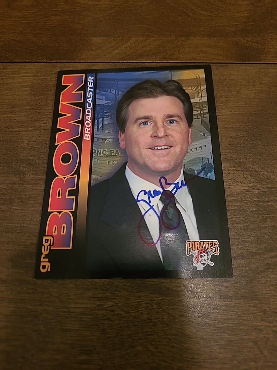 Nice Greg Brown Signed 3.5x5