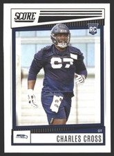 Charles Cross #321 2022 Score Seattle SeahawksRC Rookie