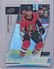 2019-20 Upper Deck Young Guns Acetate Rookie #220 Scott Sabourin RC