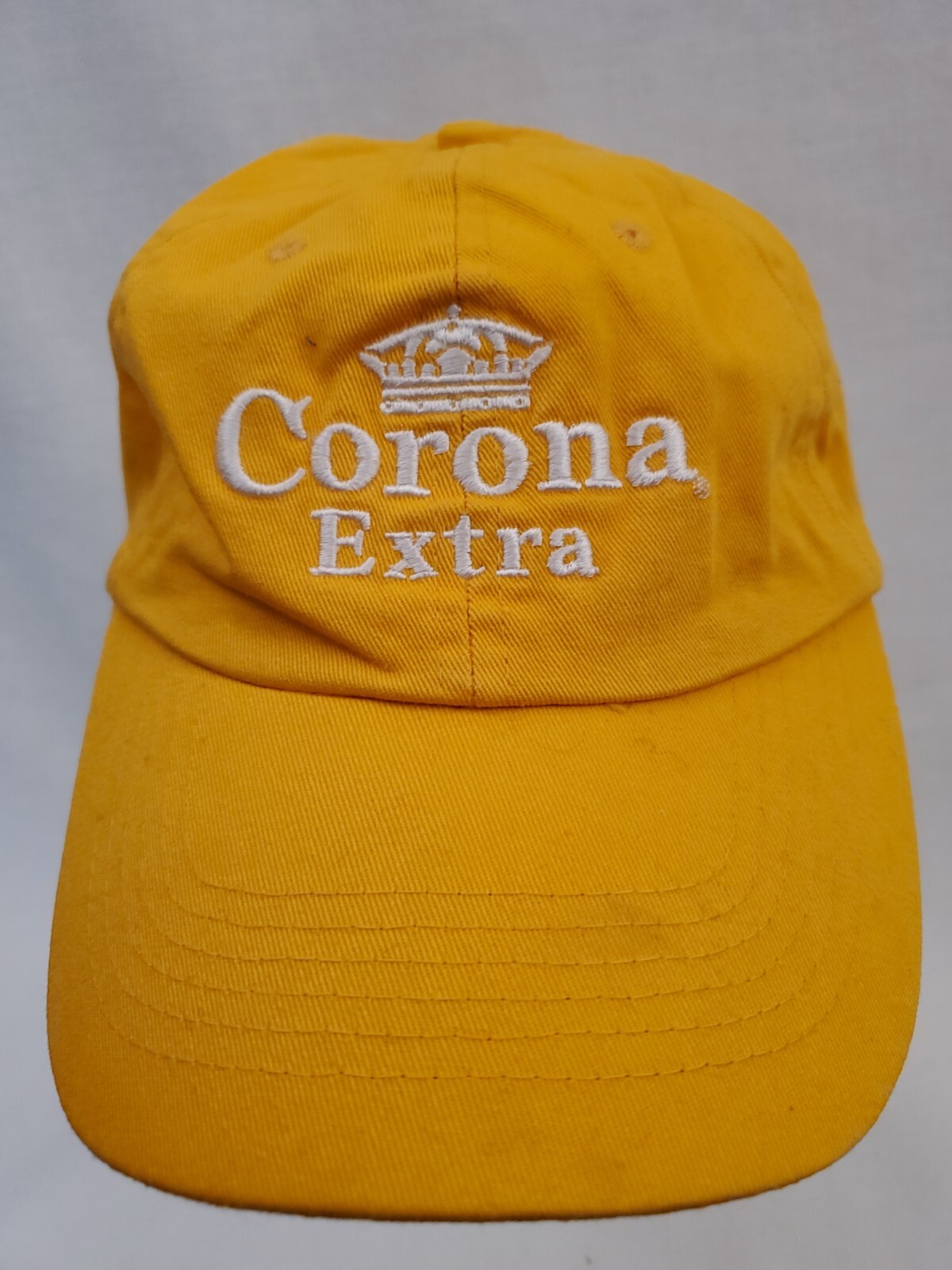Yellow Corona Extra adjustable strap baseball cap… - image 7