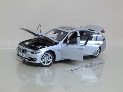 BMW F30 335i 2012 GRiGiO GREY SiLVER MET. PARAGON 1/18 (NO NOREV KYOSHO AUTOART) - Foto 6 di 7