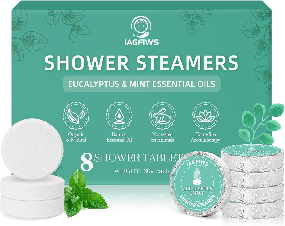 Shower Steamers Aromatherapy Unique Gifts for Women or Men, 8Pack