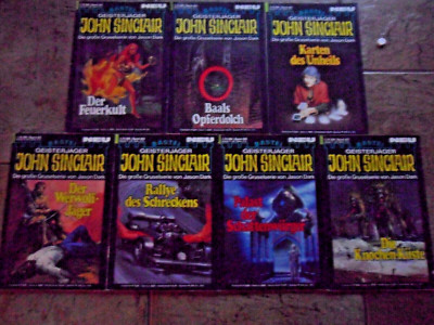 7 x John Sinclair Romane
