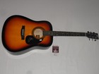 CHRIS YOUNG SIGNED SUNBURST ACOUSTIC GUITAR AUTOGRAPHED JSA COA  — photo 1