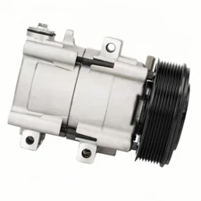 NEW A/C AC Compressor WITH CLUTCH FITS Ford F-250 Super Duty 6.0L 2005 2006