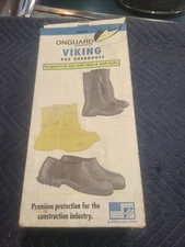 Onguard Industuries 86010 Overshoes Mens 2XL Pull Blk Pvc Viking GALOSHES 4"