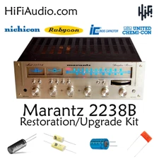 Marantz 2238b rebuild restoration recap upgrade kit fix repair capacitor