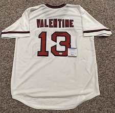 BOBBY VALENTINE Signed Autographed Auto  Anaheim Angels LA XL Jersey PSA/DNA COA