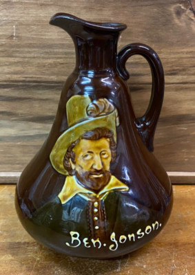 Schöne sehr seltene Royal Doulton Dewar's Scotch Whisky Ben Johnson Kanne SU941