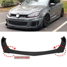 Front Spoilerlippe Lippe Frontspoiler Spoilerschwert für VW Golf GTI MK5 MK6 MK7