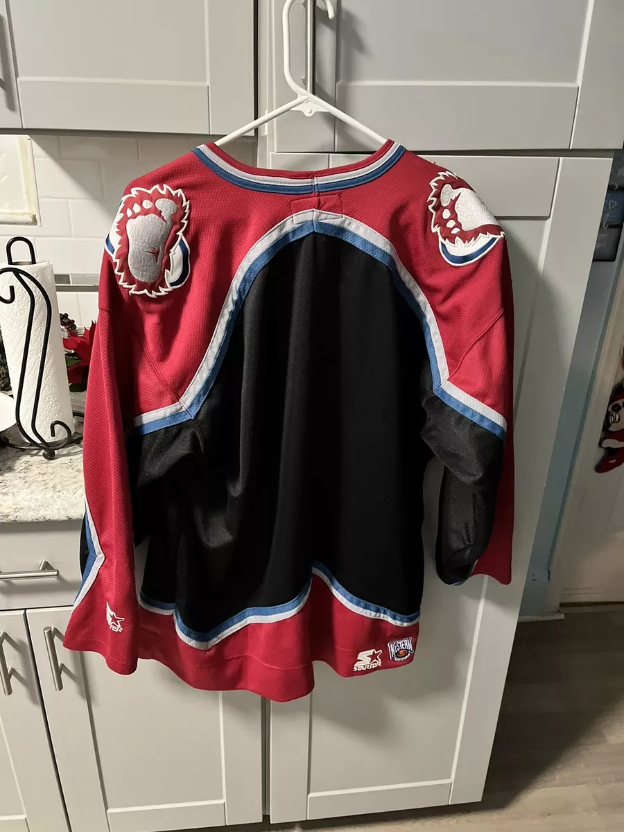 Black colorado avalanche best sale jersey