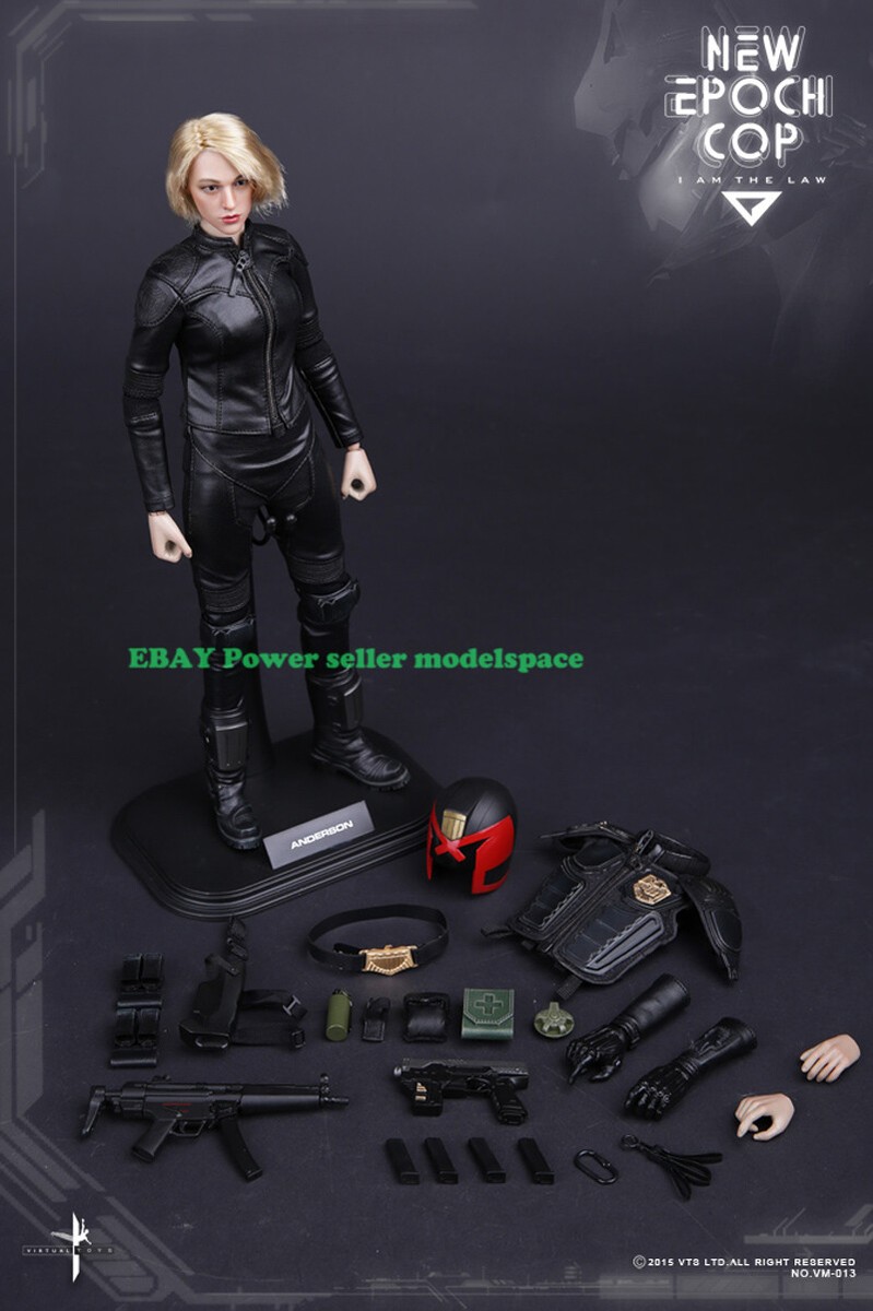 VTS TOYS VM-013 1/6 NEW EPOCH COP Female Judge Dredd Action Figure