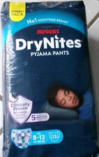 4 Stk. Großpakete 52 Stk Huggies DryNites Pants Jungen 8-13 Jahre 30-48 kg