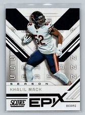 Khalil Mack 2019 Score #ES-2 Chicago Bears Epix Season Football Card