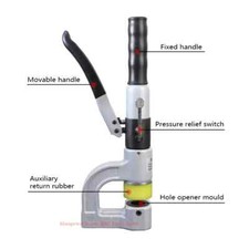 Hydraulic Hole Opener Bridge Sink Manual Punch Stainless Steel Punching