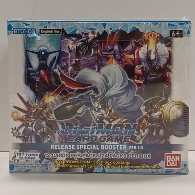Digimon Ver. 1.0 Release Special Booster Box