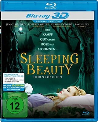 Sleeping Beauty - Dornröschen (3D Blu Ray) Special Edition NEU & OVP