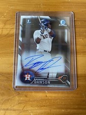 2016 Bowman Draft Ronnie Dawson 1st Bowman Chrome Auto Astros