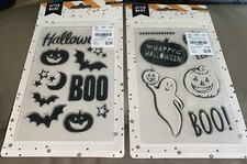American Crafts Halloween Acrylic Stamps NEW
