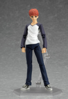 fate figma エミヤ Japan Authentic Fate/Stay Night Figma 051 Shirou Emiya Casual ver