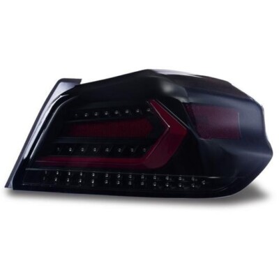 2015-2021 for Subaru WRX S4 STI Black smoked Full LED Tail