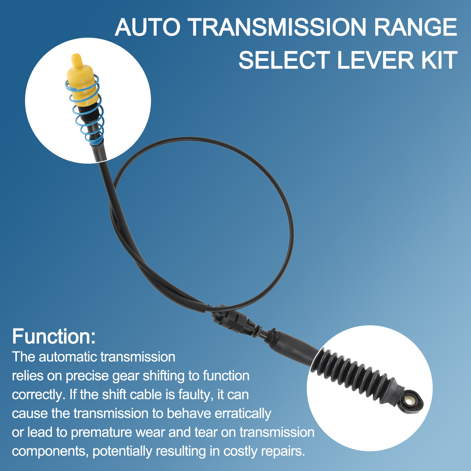 15118283 Gear Shifter Cable Auto Transmission For Chevrolet