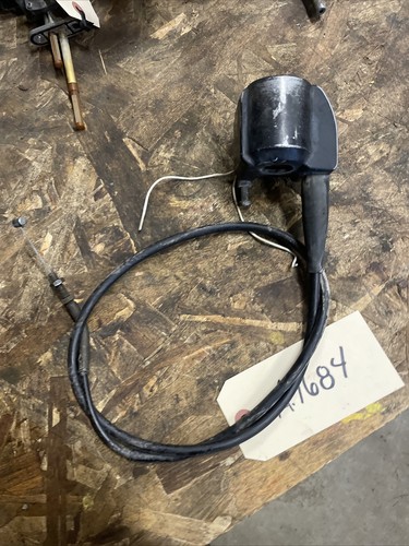 KAWASAKI 400 1997 PRAIRIE 4X4 KVF400A THROTTLE LEVER + CABLE + THUMB WARMER - Picture 8 of 8