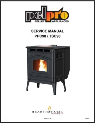 Hearth & Home Technologies Pel Pro Pellet PPC90 / TSC90 Service Manual: 43 Page