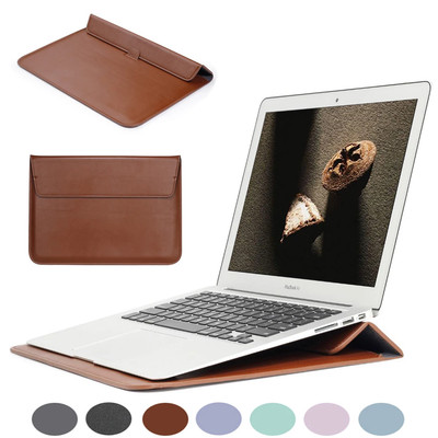 Laptop Bag for Macbook Air 13 Case M1 M2 M3 15 Stand Cover Laptop Sleeve Noteboo