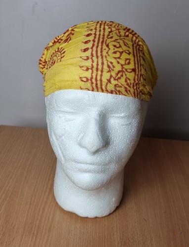 HECHA A MANO Dima Bohemia Liebre Ram Om Banda Mágica Cabello Elástica Sin Deslizantes Retro - Imagen 11 de 23