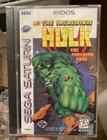 Incredible Hulk: The Pantheon Saga SEALED! MEGA RARE Sega Saturn V-LAP VARIANT!