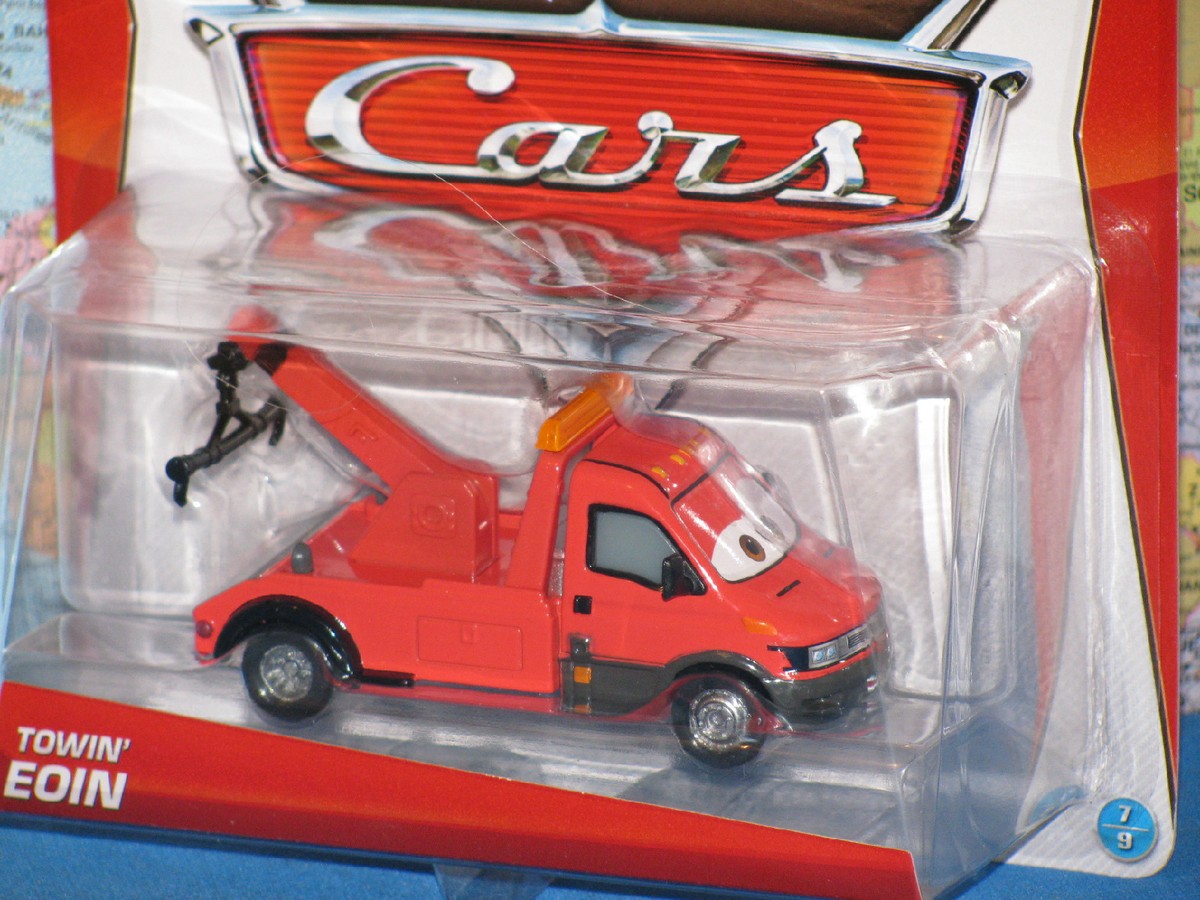 DISNEY PIXAR CARS TOWIN EOIN #7/9 DELUXE ALLINOL BLOWOUT ***BRAND