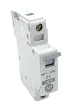 Lot of 2 Allen-Bradley 1492-CB1H020 Ser. B Circuit Breaker 1-Pole 2A 277VAC