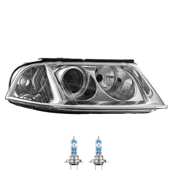 Halogen Scheinwerfer Rechts H7/H7 FüR VW Passat Variant Inklusive Lampen-image