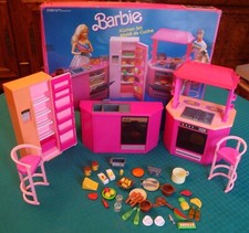 LA CUISINE DE BARBIE BOITE D'ORIGINE VINTAGE MATTEL 1986